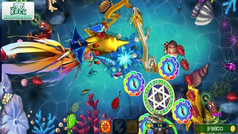 Bắn Cá Ăn Xu - Game Đổi Thưởng Độc Đáo Tại Nhà Cái K8CC 3 Áp dụng bí kíp bắn tăng đạn nếu có đủ vốn