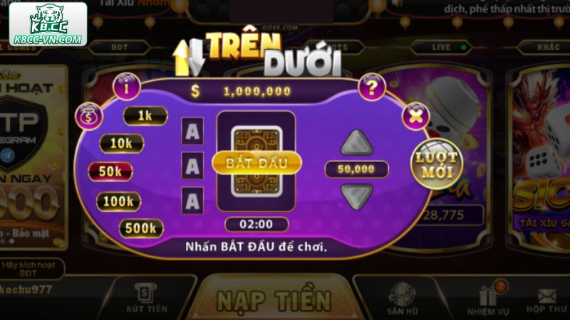 Trên Dưới - Kinh Nghiệm Cược Over Under Tại K8CC 2 Những nét chính về kèo trên dưới tại K8CC